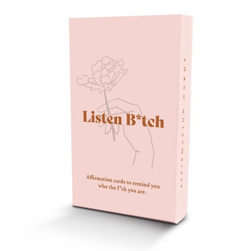 💯 Listen B*tch Affirmation Cards 💯
